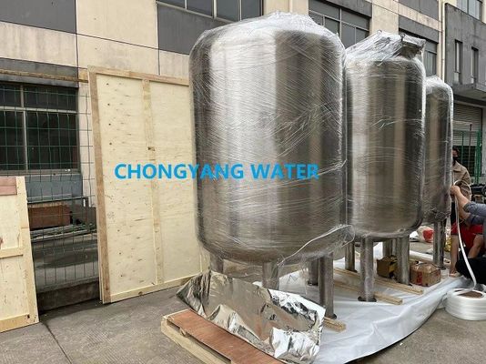 Очищенный резервуар для воды Нержавеющая сталь 304 316 Стальная резервуар для очистки воды