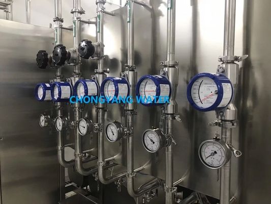 SS304 316L Фармацевтические системы очистки воды очистные сооружения 100 CFU/Ml