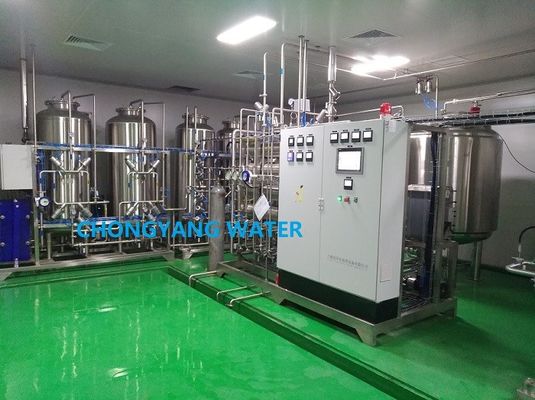 КЭДИ деионизировал систему водяного фильтра Ро завода водоочистки в фармацевтической промышленности