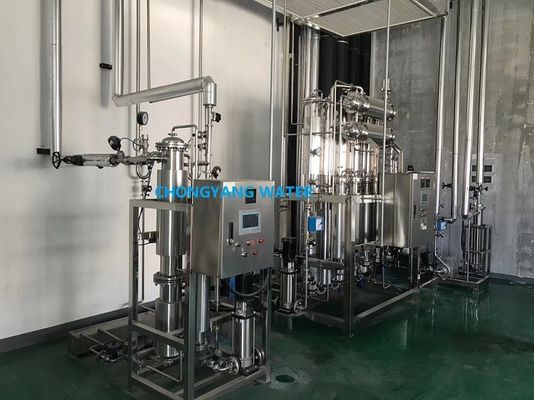 Мулти дистилляционный завод 4 столбца СС316Л производит дистиллированную воду, делая машину для диагностического реагента В пробирке