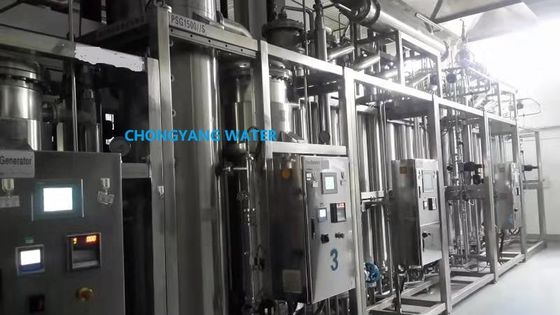 Многоколонная дистилляционная установка из нержавеющей стали Медицинская очистка воды