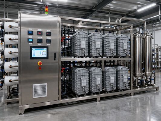 Электродионизация Промышленный завод RO Промышленная машина очистки воды